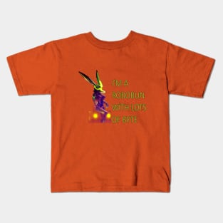 The Hare-Raisingly Cute Robot Rabbit Kids T-Shirt